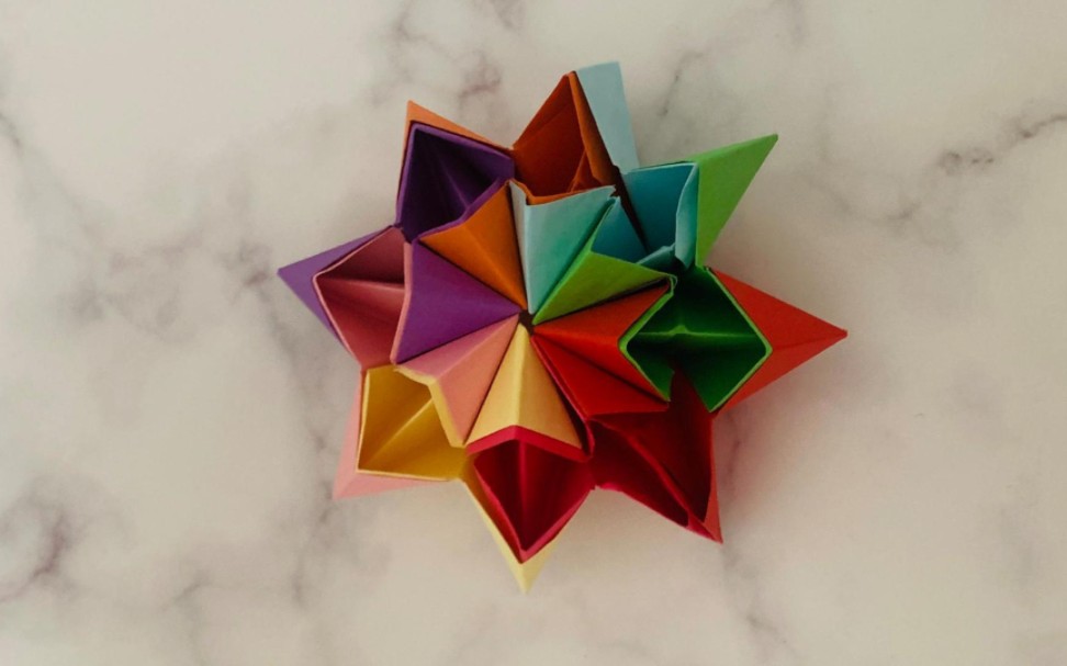 折纸魔术球图片