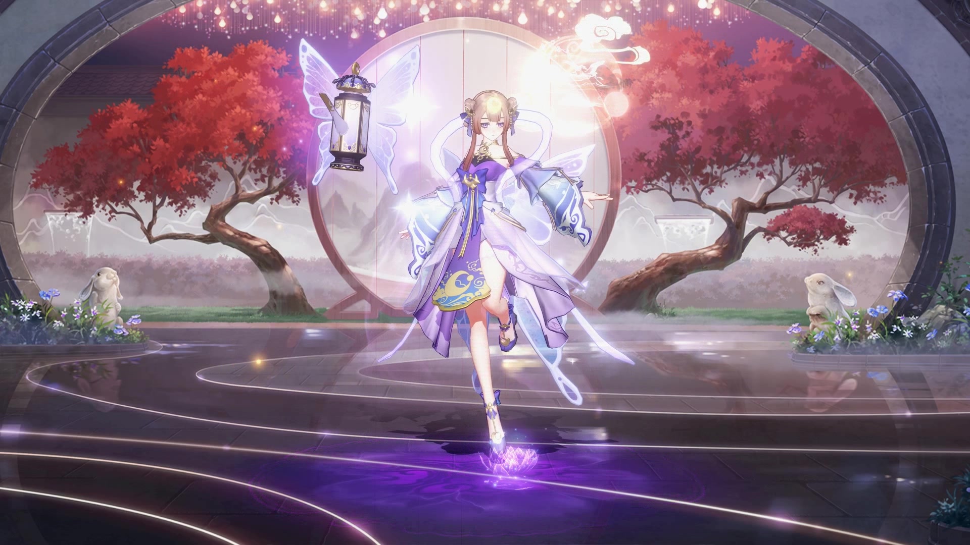 此舞只应天上有!《非人学园》司夜中秋时装即将上线