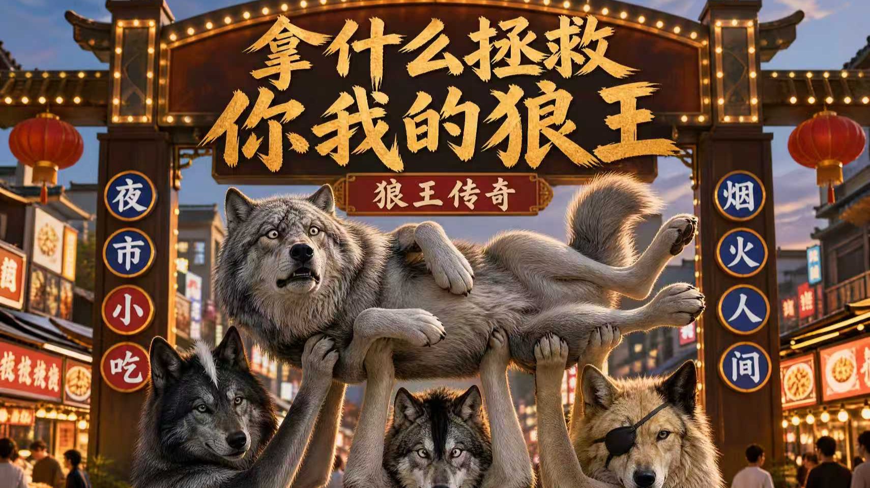 狼群：拿什么拯救你我的王【AI全民制作人】