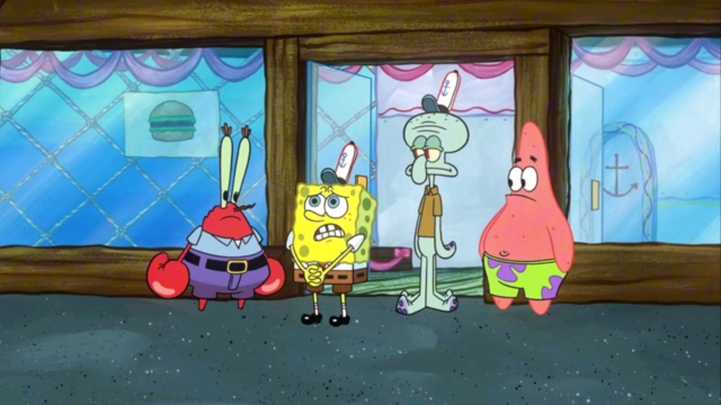 【海绵宝宝】俄语版"狂欢周年庆"唱歌片段