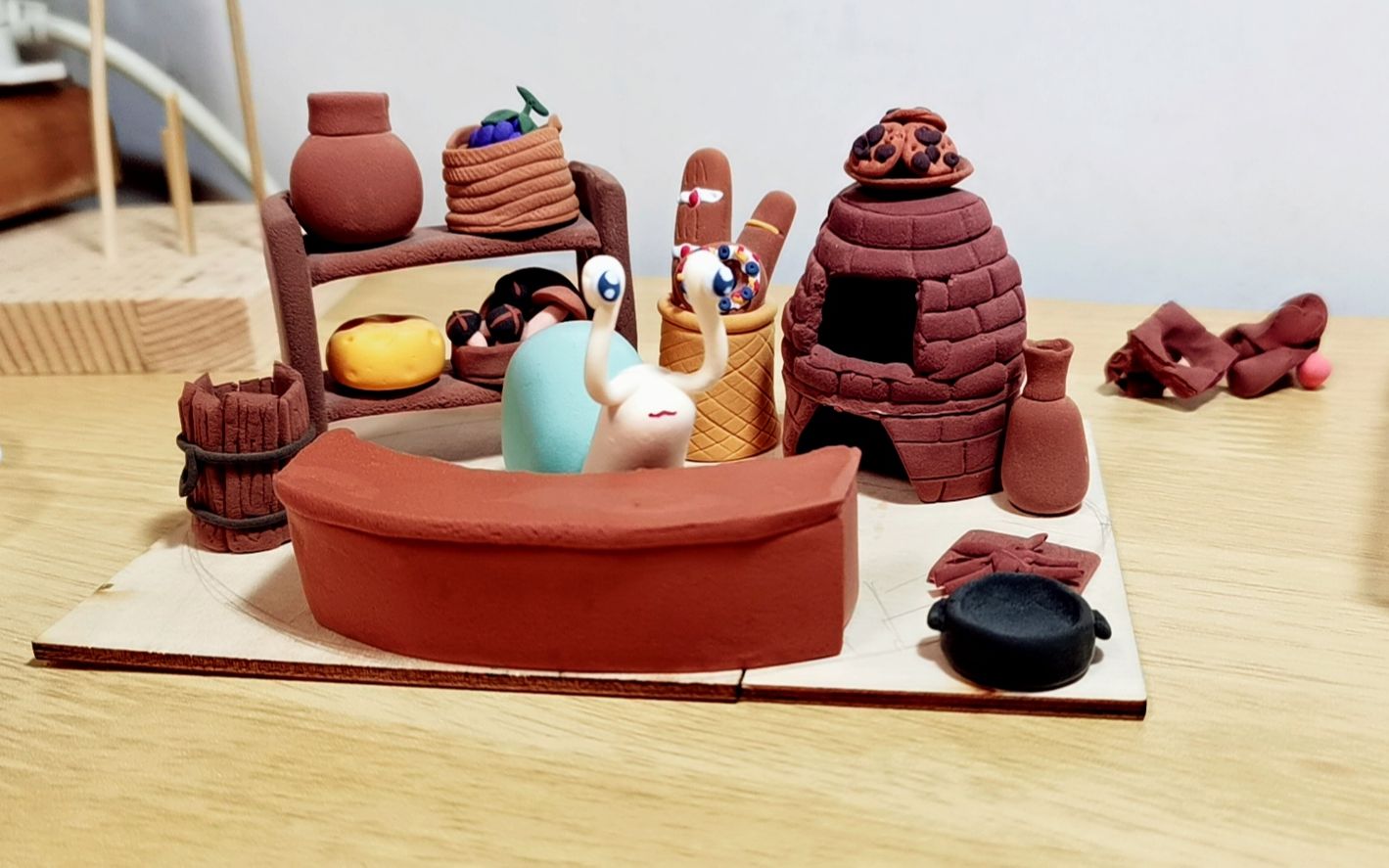 【超轻粘土】厨房一角碎片