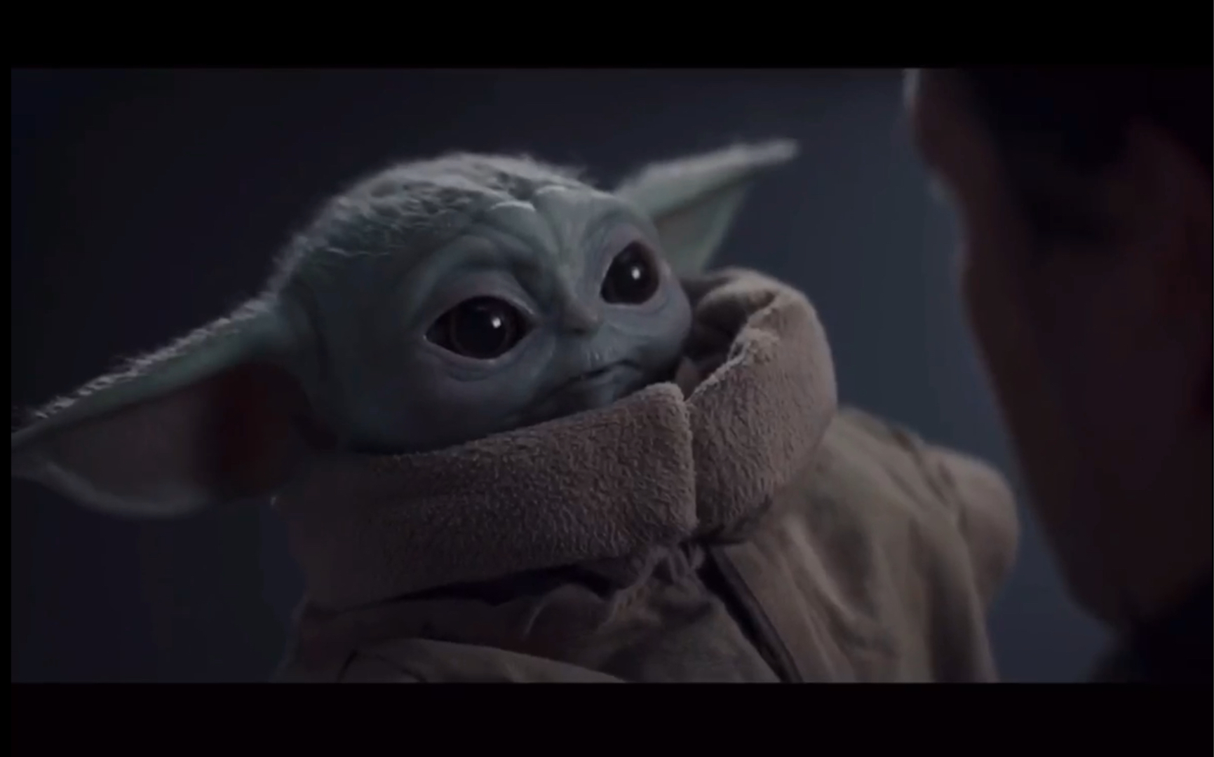 格洛古第一次见爸爸的样子是在分别时刻【曼达洛人第二季】大结局