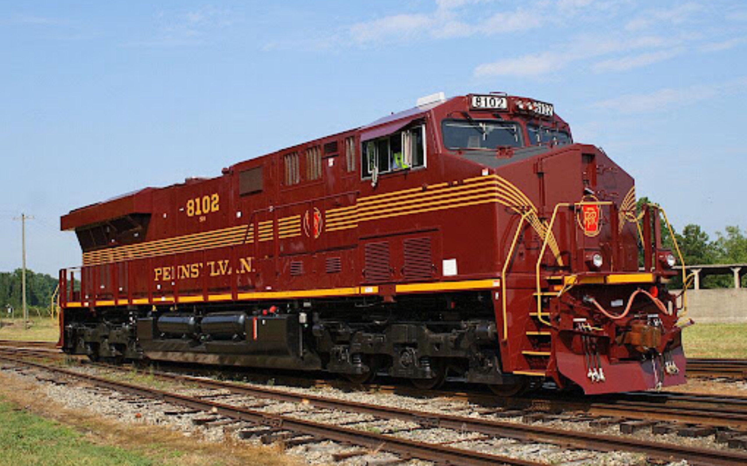 ns heritage unit prr es44ac通过 西纽约州_哔哩哔哩_bilibili