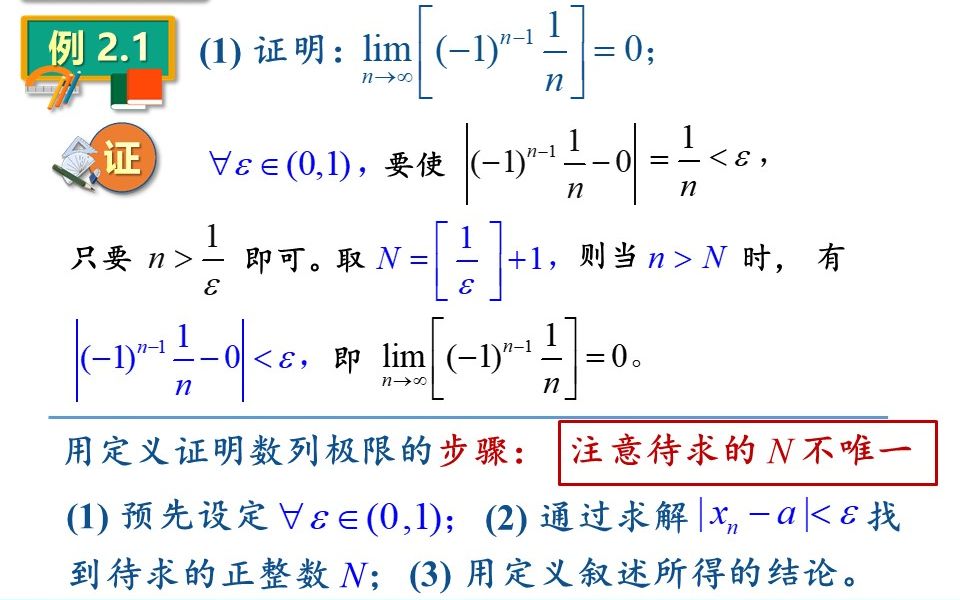 高等数学视频第一讲(精选):收敛数列的定义.讲述了最容易被忽略的一些细节,以及数列极限的内涵.希望对大一新生和复习考研的同学能够有所帮助....