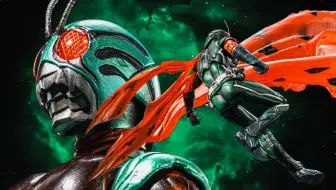 第一位会飞的假面骑士居然是他？ SIC 天空骑士 假面骑士（新）VOL.60 SKY RIDER 普通形态 & 强化形态