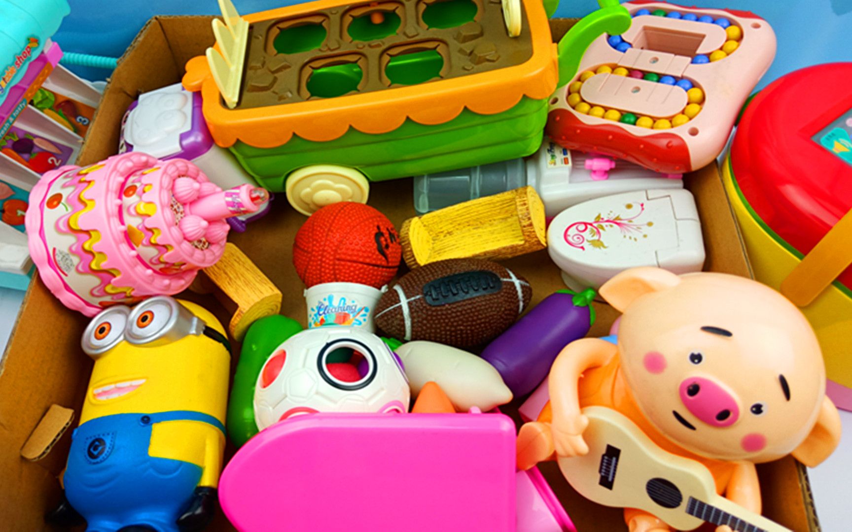 小玩具集合,手推车电饭煲饮水机洗衣机等