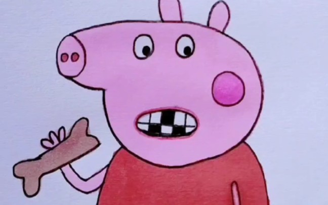 小猪佩奇简笔画