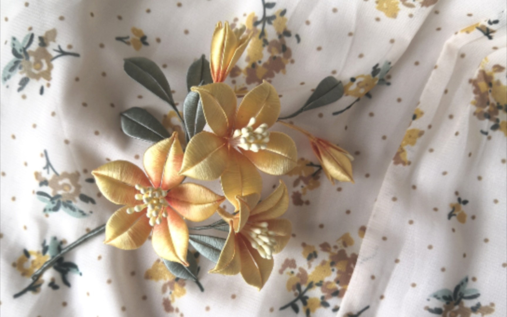 缠花—迎春花
