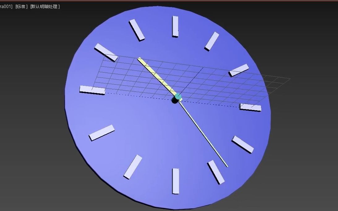 【3dsMax】钟表盘时间动画哔哩哔哩bilibili
