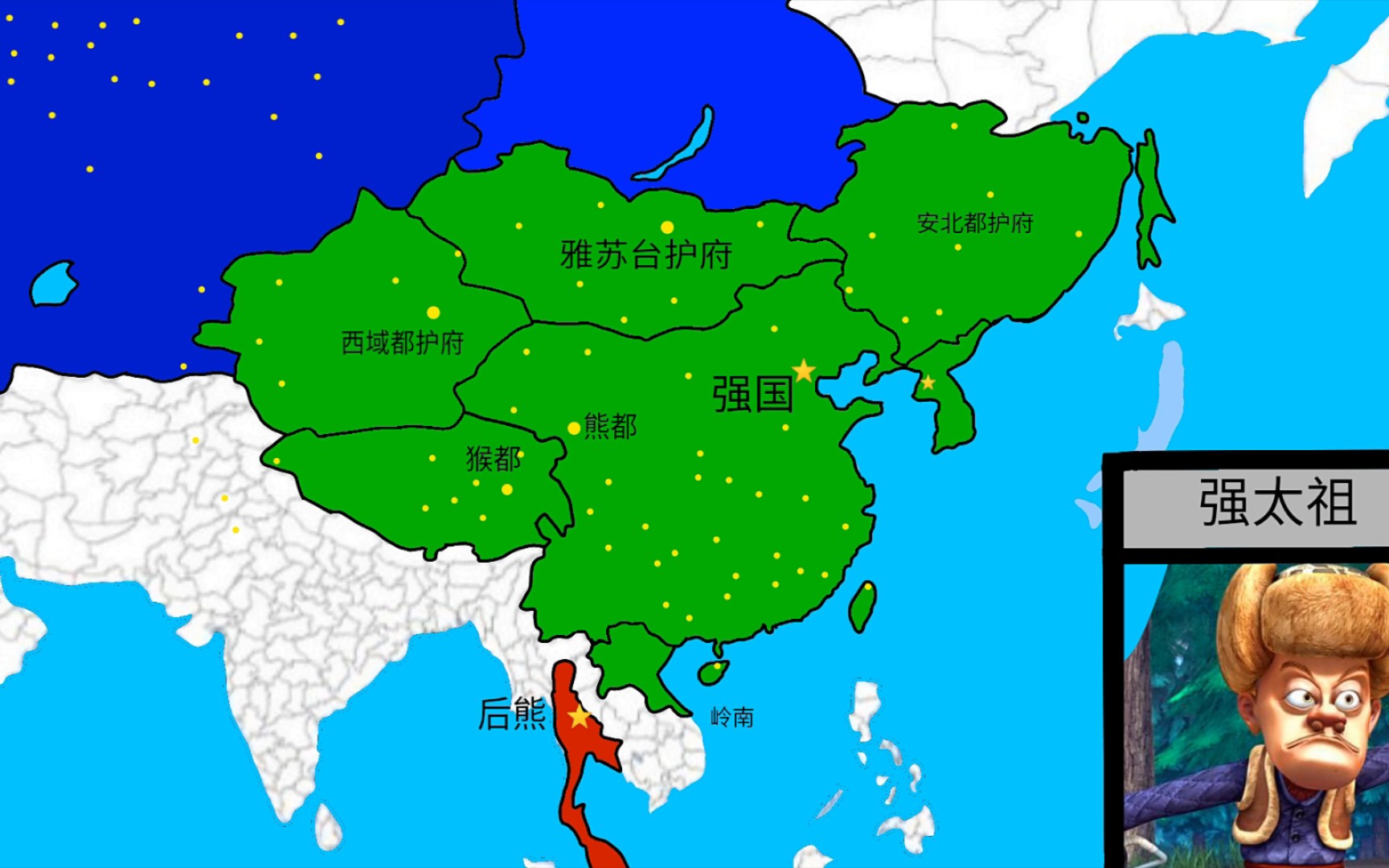 狗熊岭在哪里地图图片