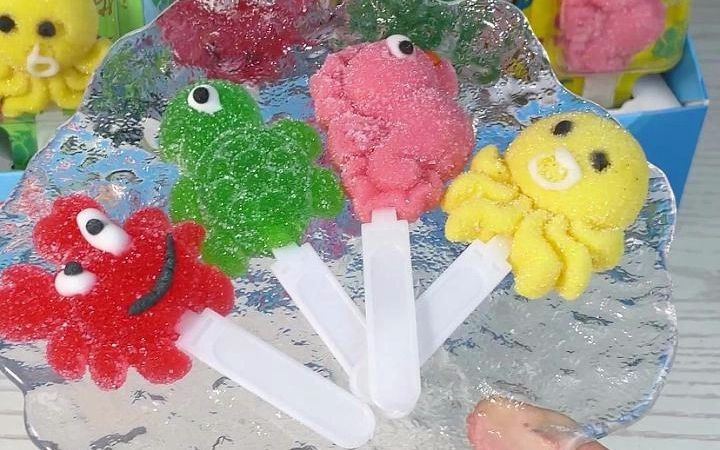 应该没有小朋友会不喜欢海洋造型软糖吧