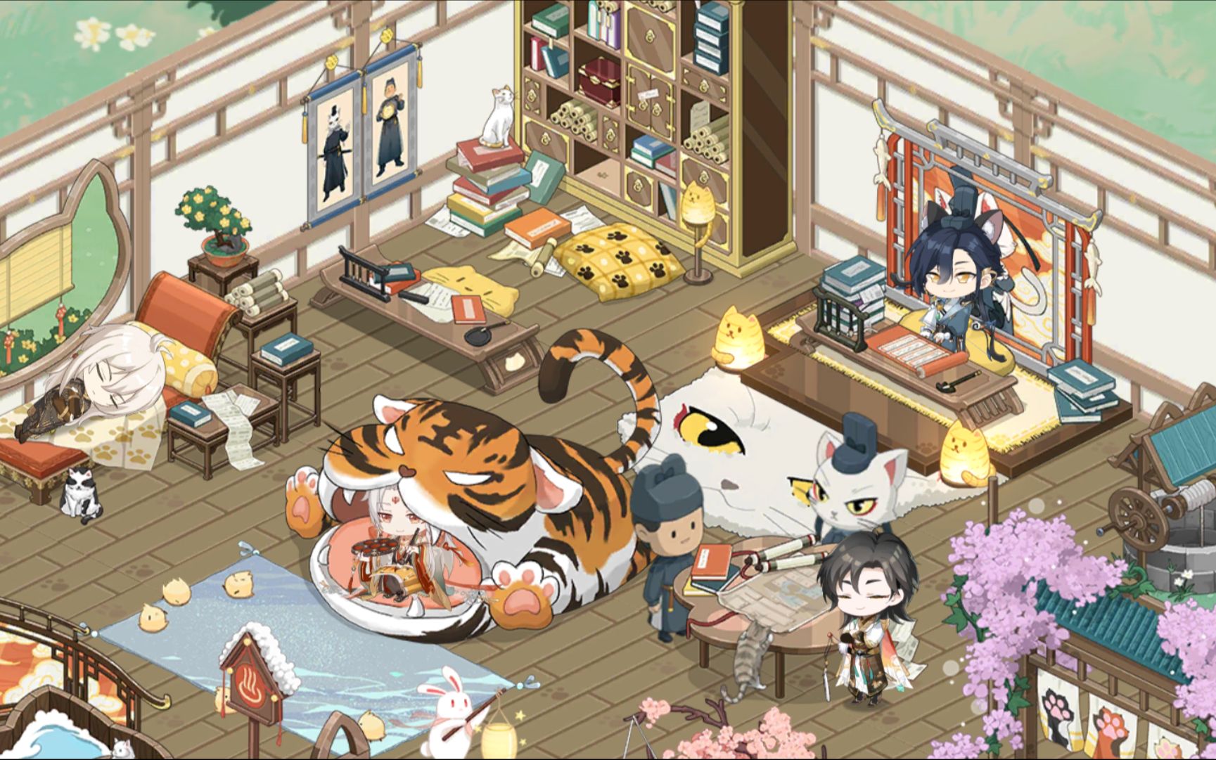 【食物语家园设计】"喵趣横生"猫苑主题,吸猫圣地小心猫咪持靓行凶!