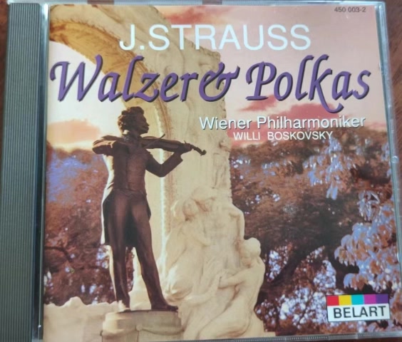 [图]【博斯科夫斯基】J.ATRAUSS Walzer＆Polkas——Winner Philharmoniker——Willi Boskovsky