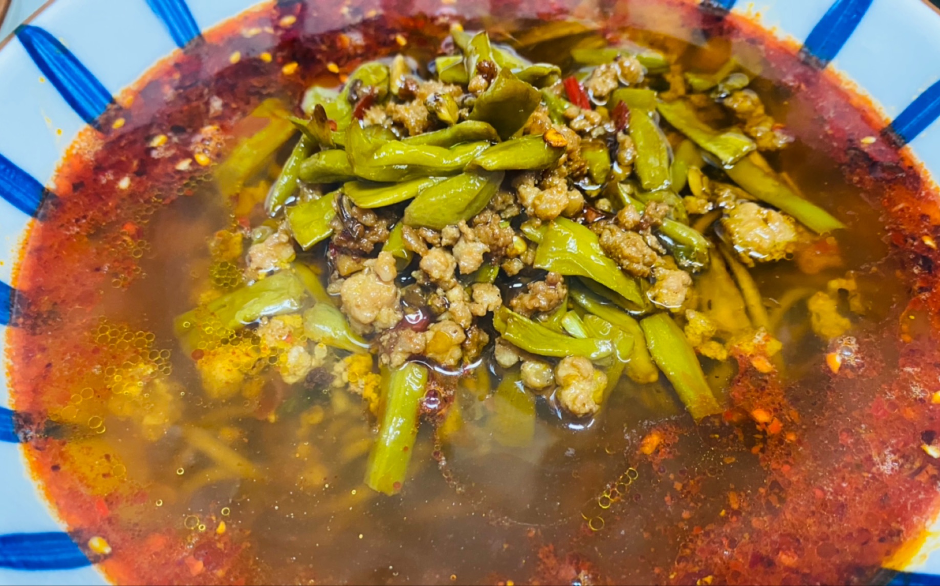 活动  就突然想吃烂肉豇豆面啦.快速搞定,超级美味.