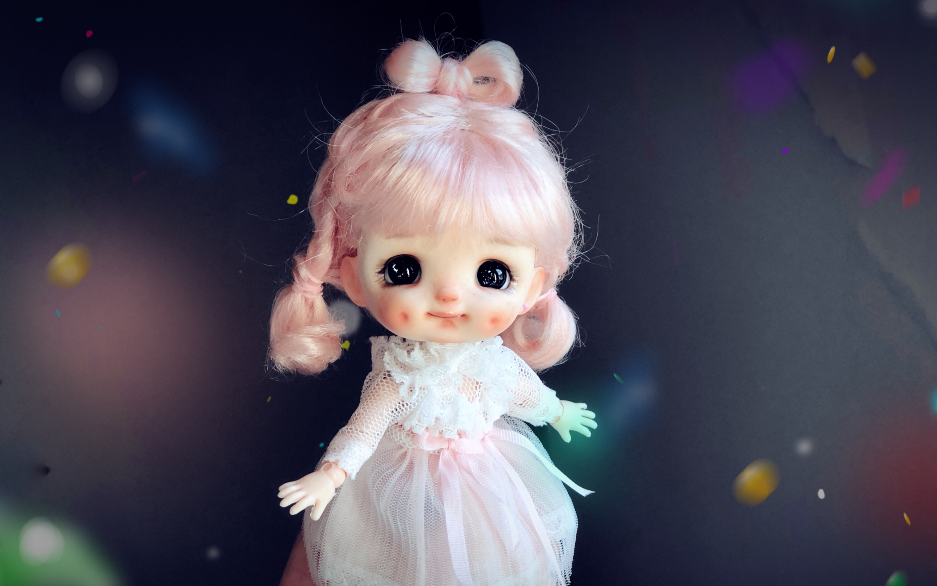 【ob11 8分bjd单头小酒窝】妆宝波妞|发型show【七星星改妆】