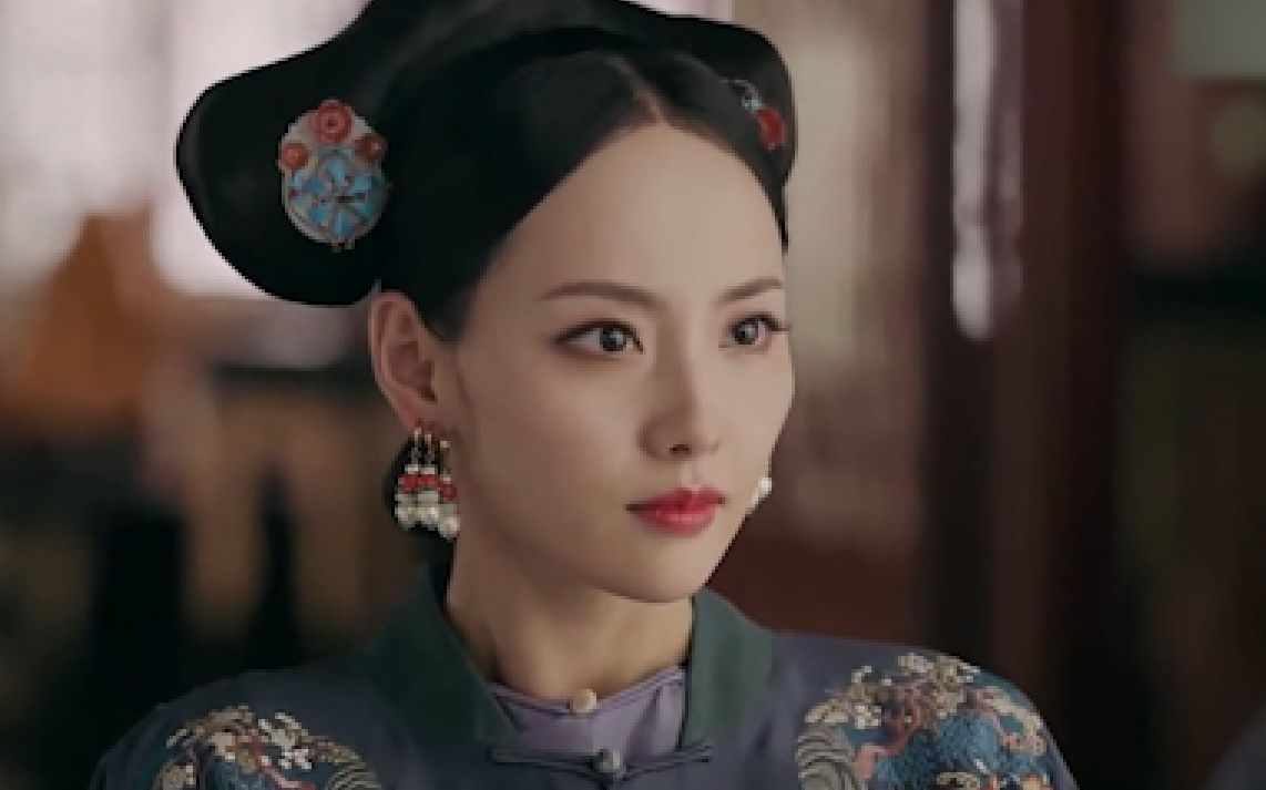 《延禧攻略》顺嫔下线,张嘉倪微博发文被人恶评,霸气回怼:畜生_哔哩