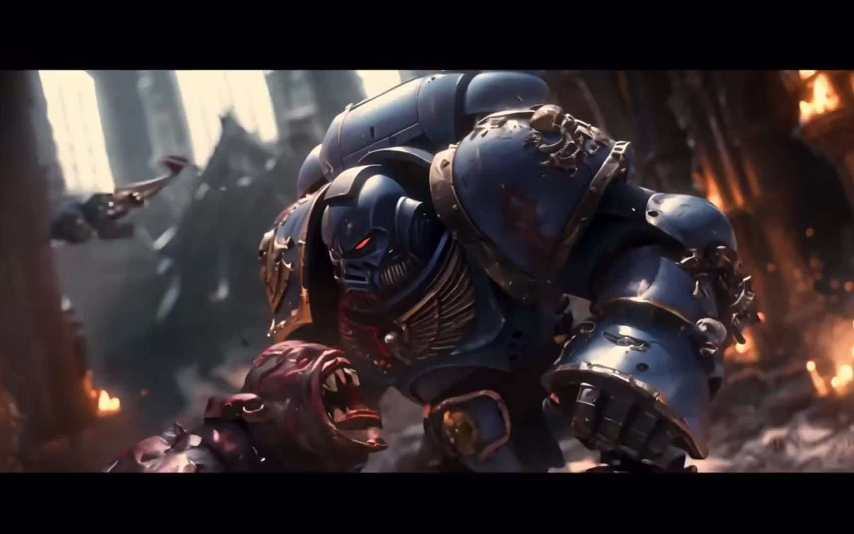 【战锤40k】同人作品,《神皇战士》