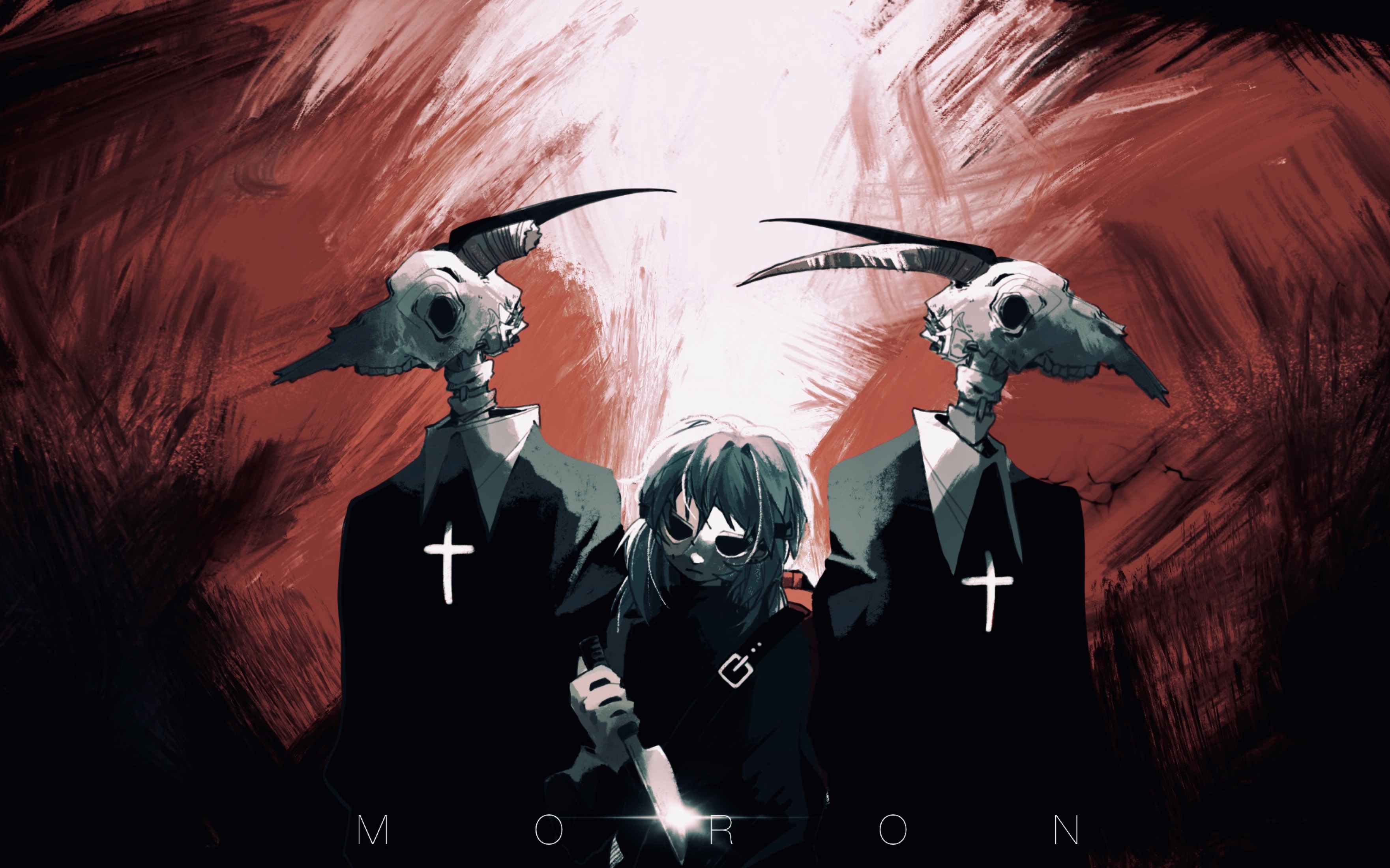 【sally face|平板绘画过程】sf第五章发售贺图