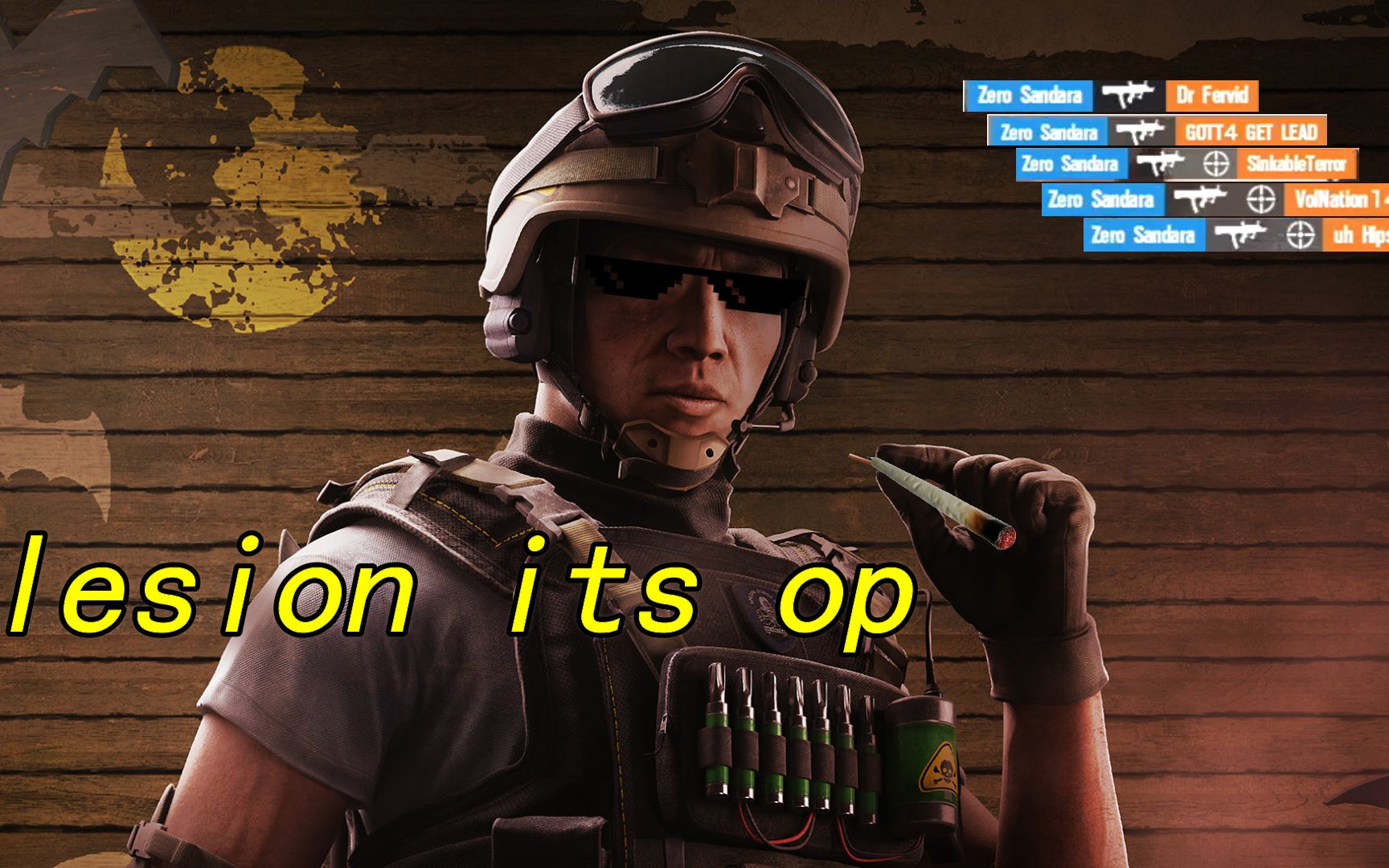 xbox彩虹六号lesionitsop战术精华娱乐zero小银狼游戏影道