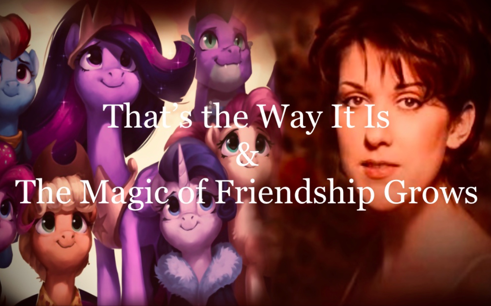 活动作品mashup小马x席帝thatsthewaythemagicoffriendshipgrows