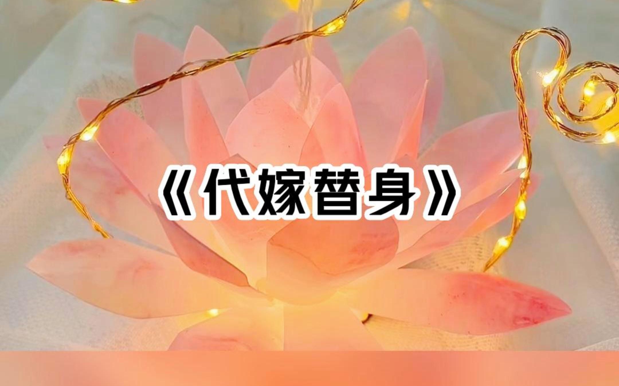 《代嫁替身》哔哩哔哩bilibili