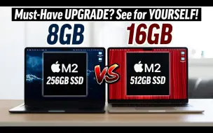 下载视频: 【4K】M2 MacBook Air | 8GB/256GB基础版 vs 16GB/512GB升级版 | 不建议购买基础版！| Max Tech | 机翻中文