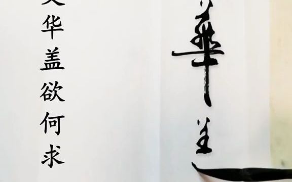 【美术字】你知道《自嘲》里的运交华盖是什么意思吗?哔哩哔哩bilibili