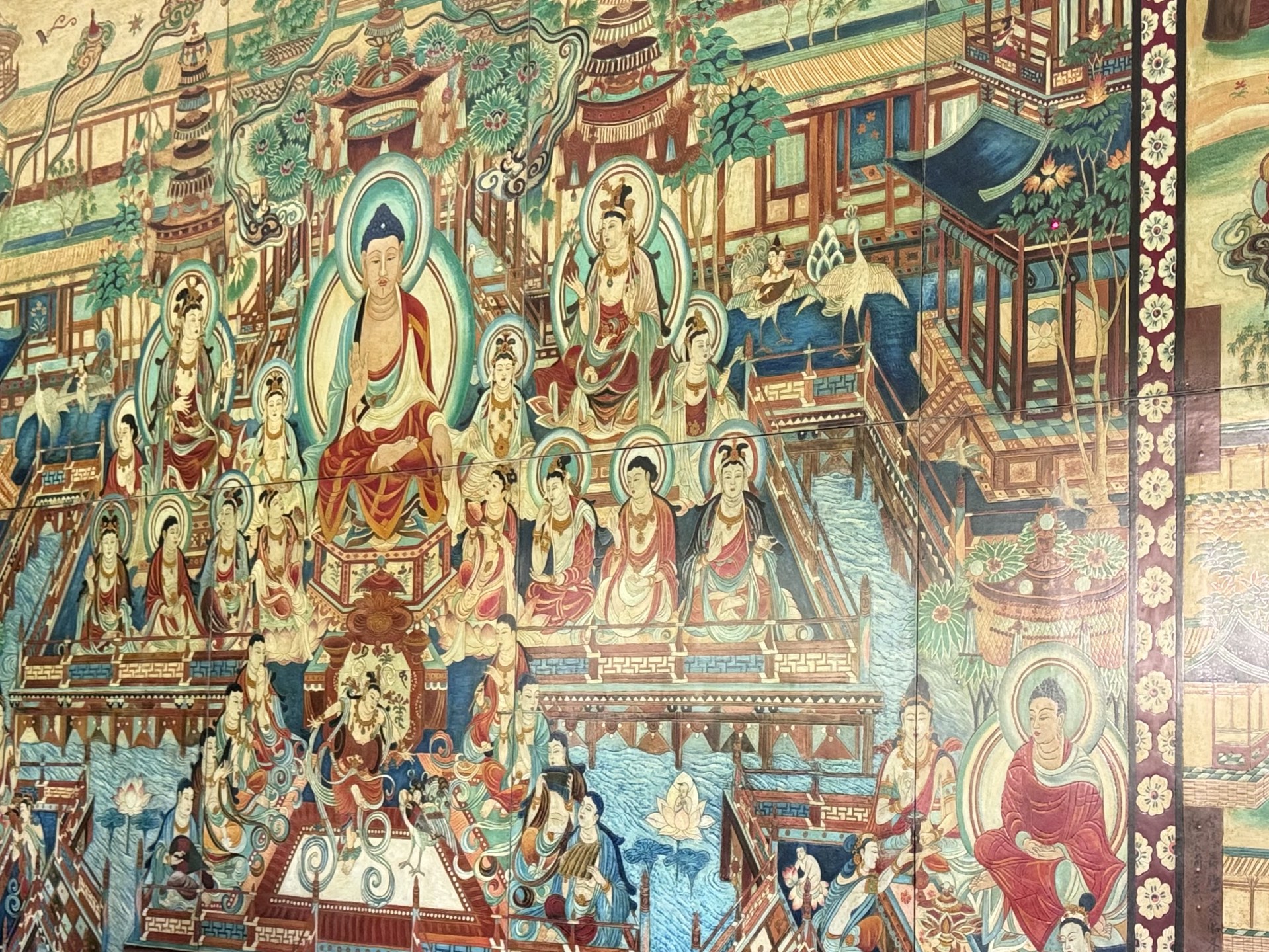 敦煌博物馆部分展品照片记录