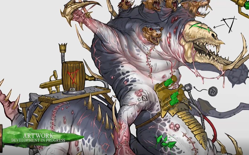 【搬运】《战锤2全面战争》鼠人-地狱深渊憎恶介绍