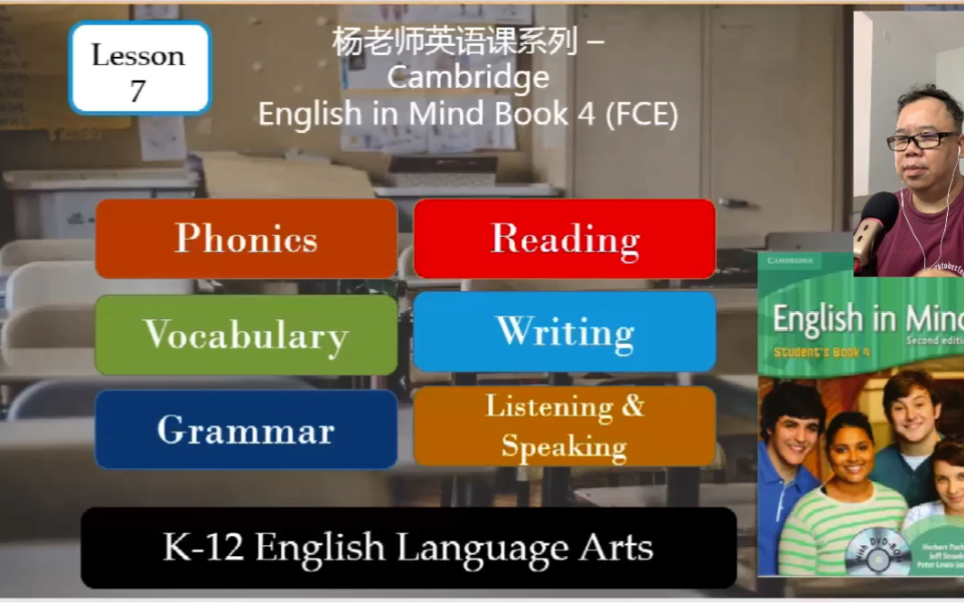 [图]剑桥原版英语English in mind Book 4第二讲