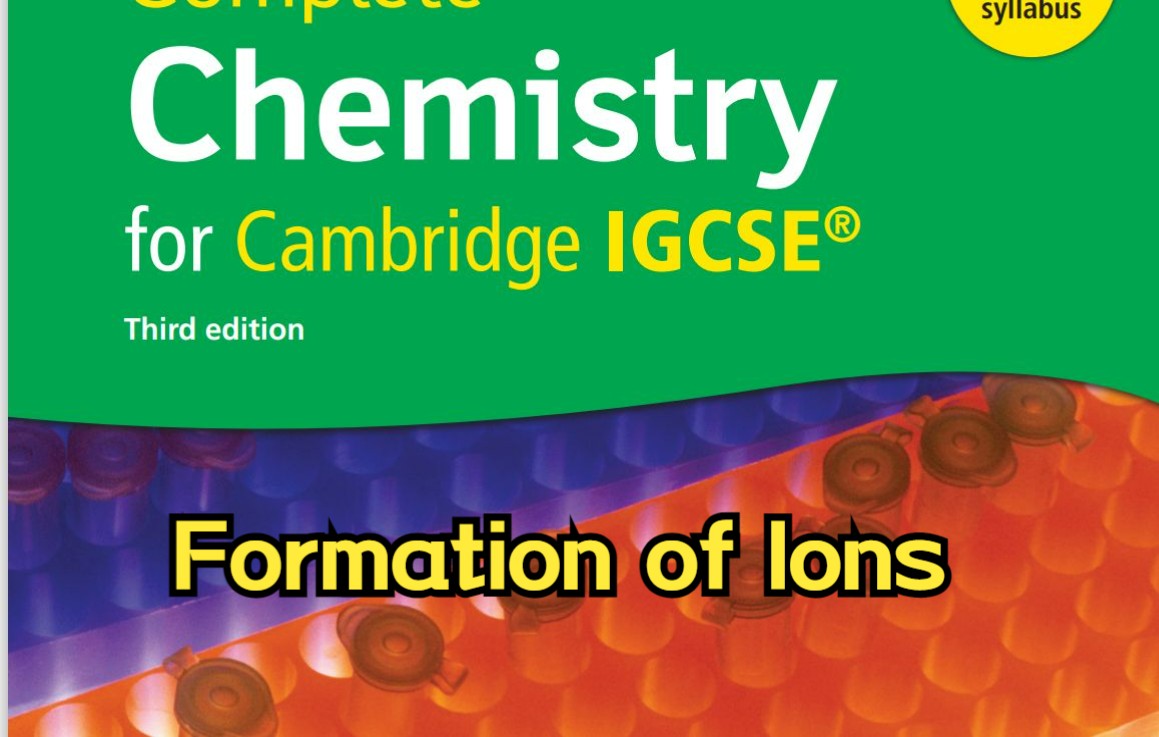 IGCSE Chemistry Formation of Ions 离子的形成哔哩哔哩bilibili