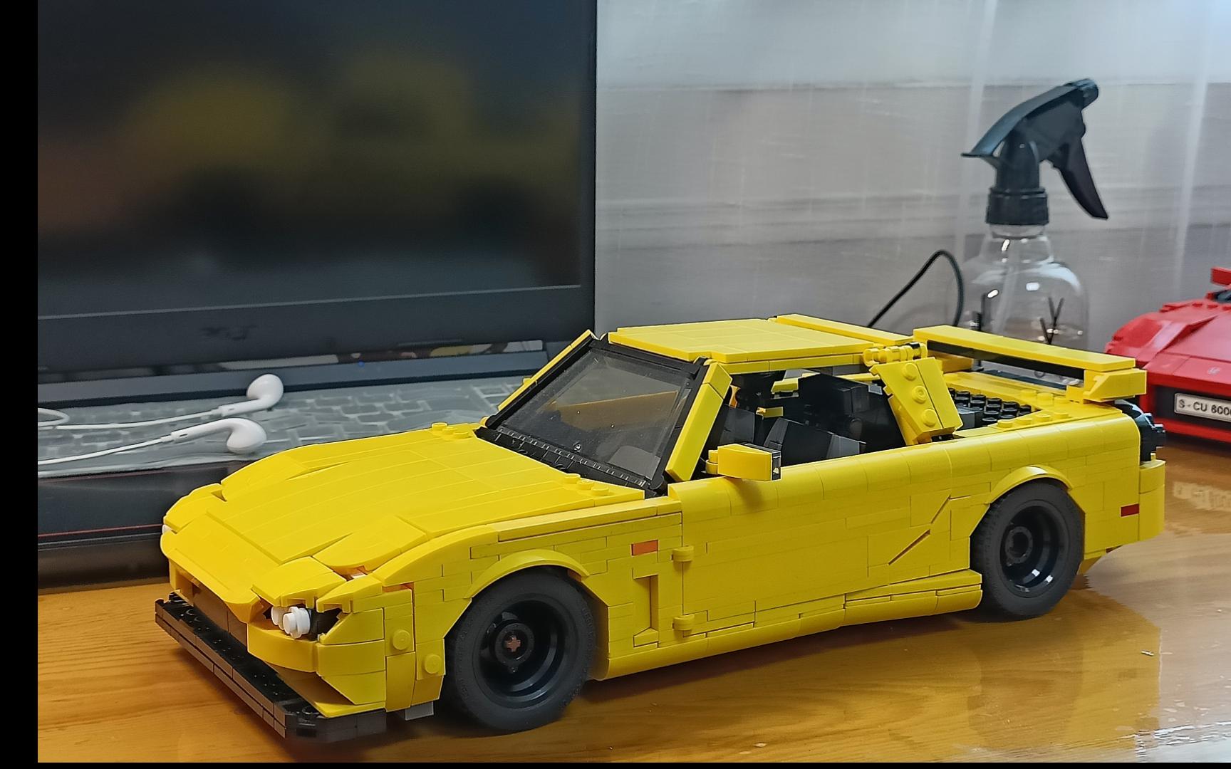 乐高moc 马自达rx7 fd