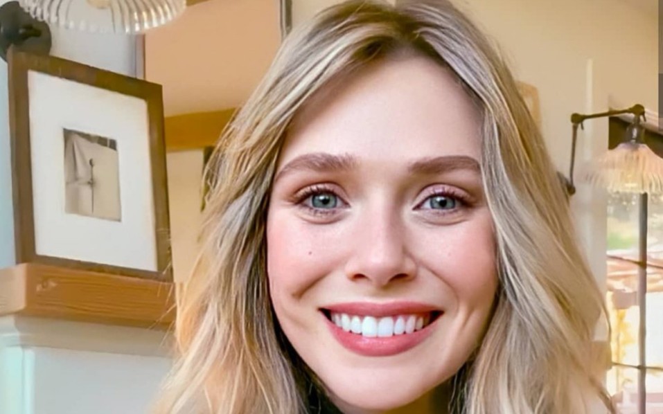 [图]【Elizabeth olsen】奥妹介绍代言化妆品(德国ab蓝霜)