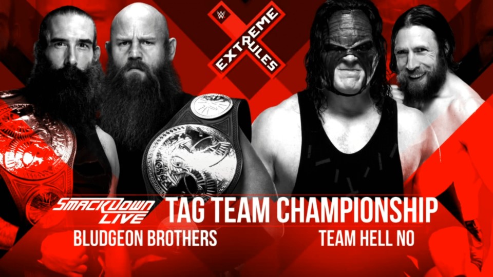 Extreme Rules 2018.07.15 Bludgeon Brothers vs. Team Hell No哔哩哔哩bilibili