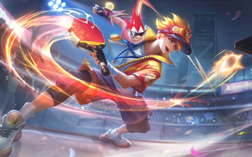 曙光英雄残影皮肤对比(游戏顽童vs高能乒乓)