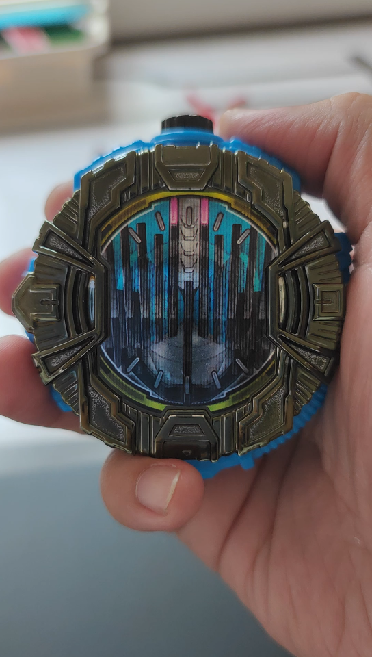 假面骑士时王zi-o 帝骑二骑 diend变身表盘电镀扭蛋语音演示