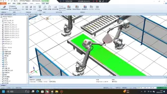 基于robotstudio的护栏生产线设计