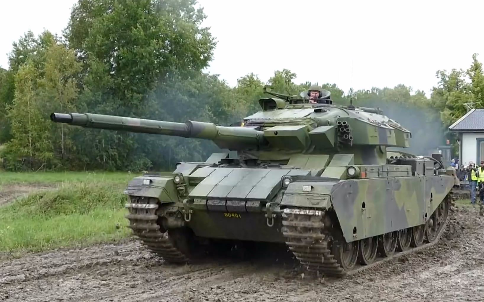 【瑞典】strv104 & strv103c 主战坦克【stridsvagn s103】冷战时代的