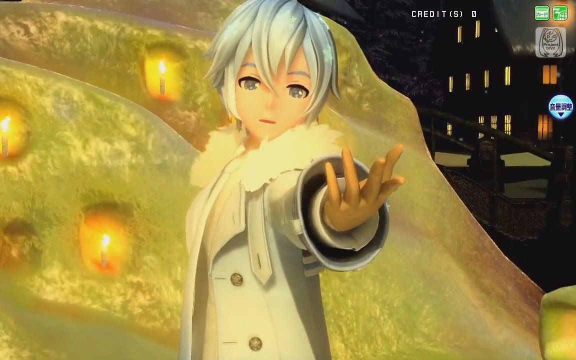 kaito服装秀~【pda ft pv】snowman【kaito】英日罗马字幕poi