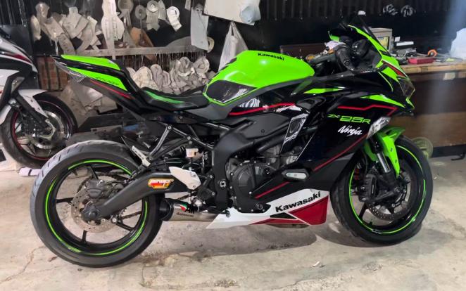 川崎zx-25r改装排气声浪