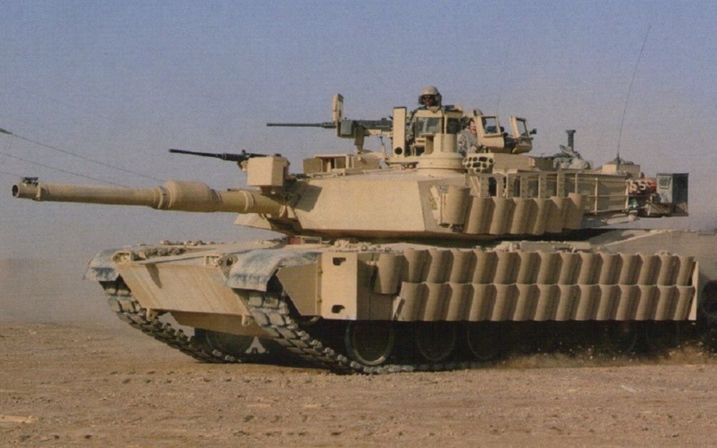 【爱德美模型〃835 m1a2 tusk 2 艾布拉姆斯制作(完整版)