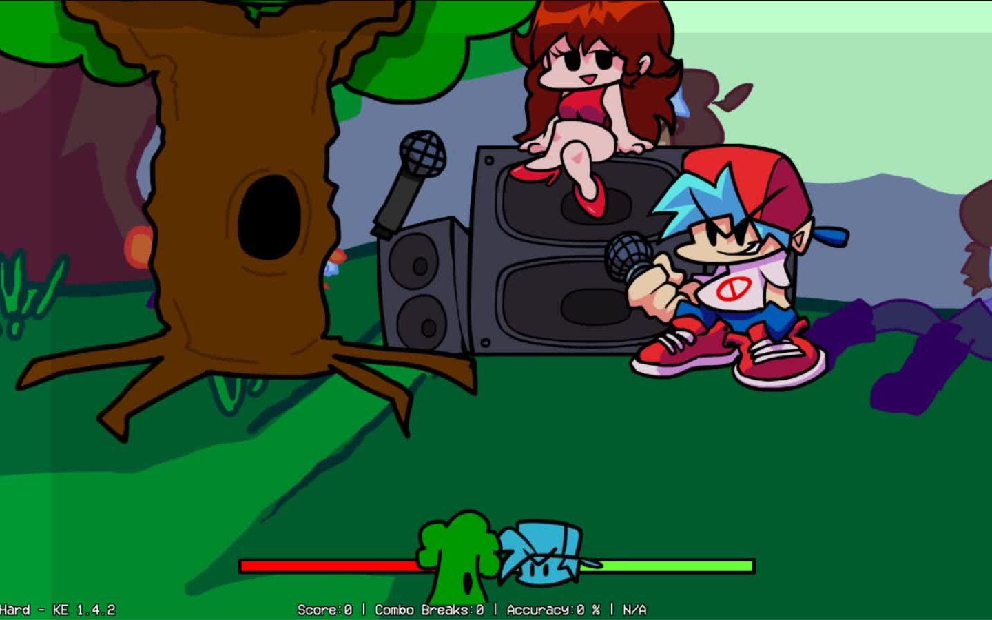 fnf模组 tree(超难)困难通关_单机游戏热门视频