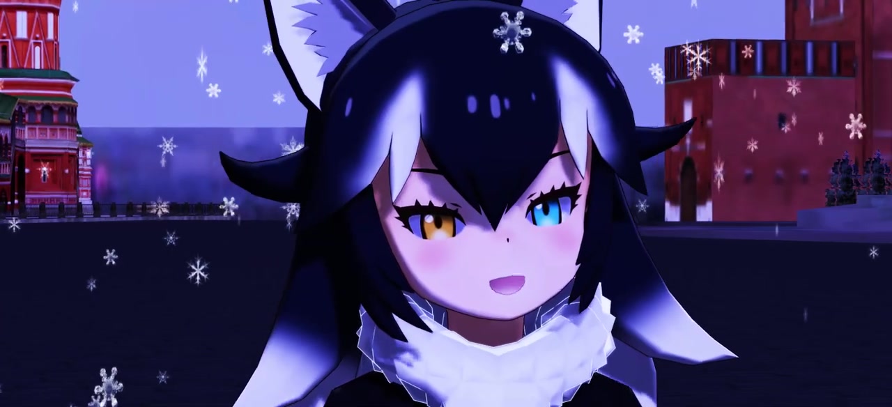 【兽娘动物园mmd】灰狼 - クリスマスソング (short ver.