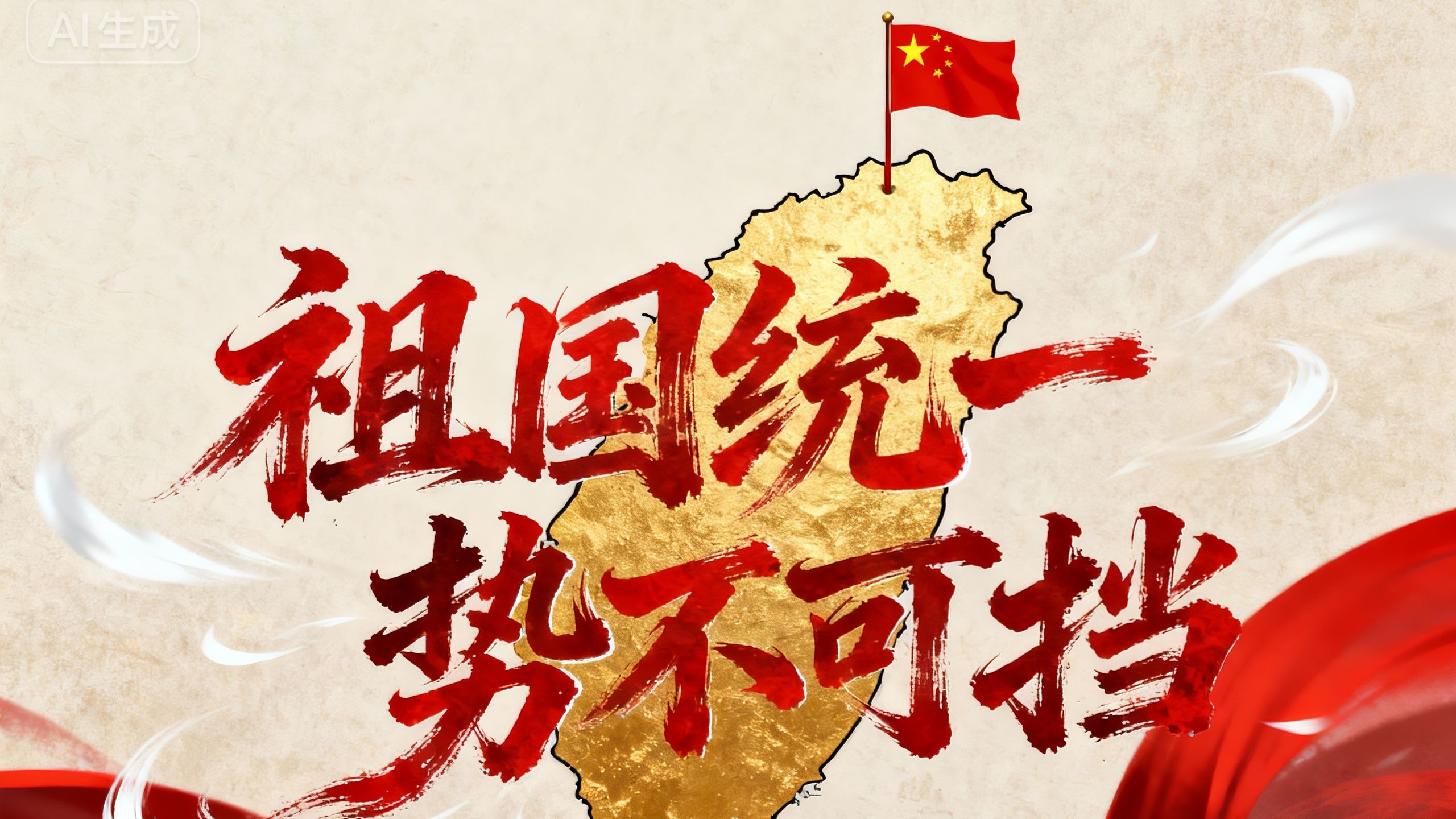 原创曲《势不可挡》祖国统一势不可挡！