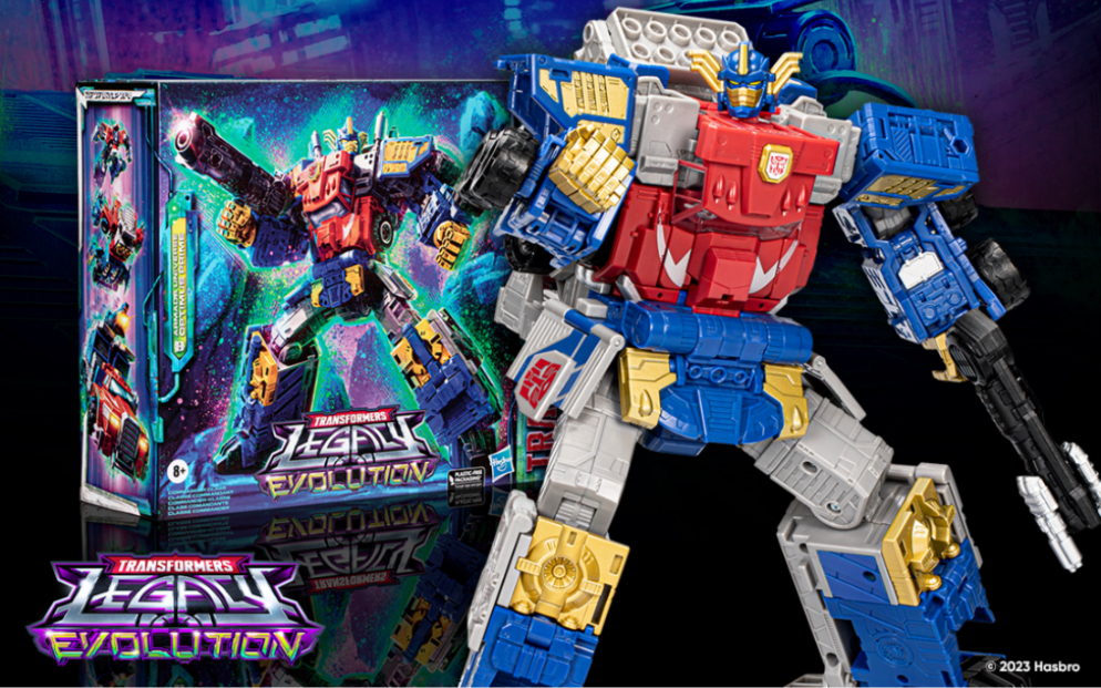 新品发布:传世进化c级a版舰队擎天柱(雷霆舰队宇宙) 变形金刚legacy