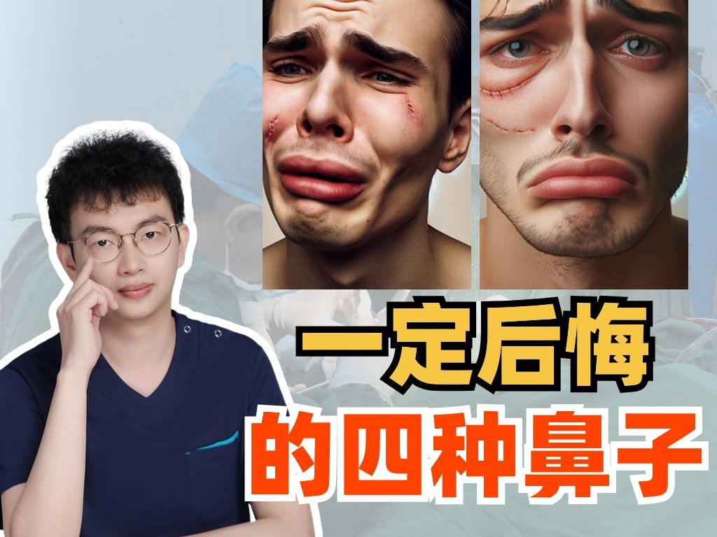 【避坑视频】避开这四种情况,鼻整形才会成功!哔哩哔哩bilibili