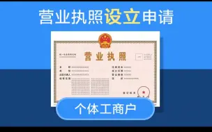 Download Video: 天津市个体工商户营业执照申请导航——步骤1