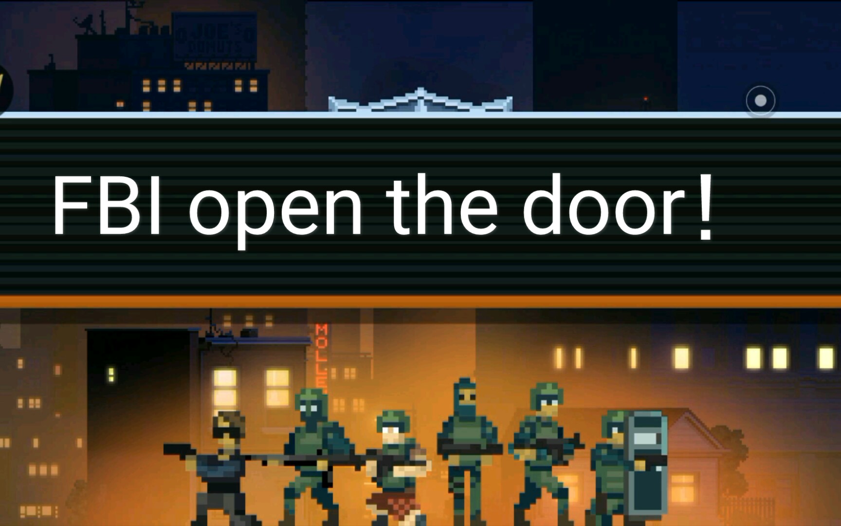 [树桩凳]《破门而入》fbi open the door !