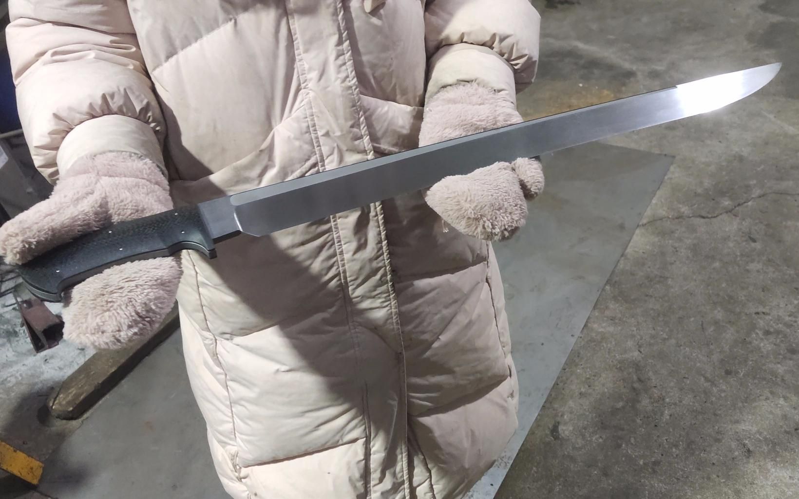 简简单单一把超长加宽的疯狗开山刀——笨熊崽儿