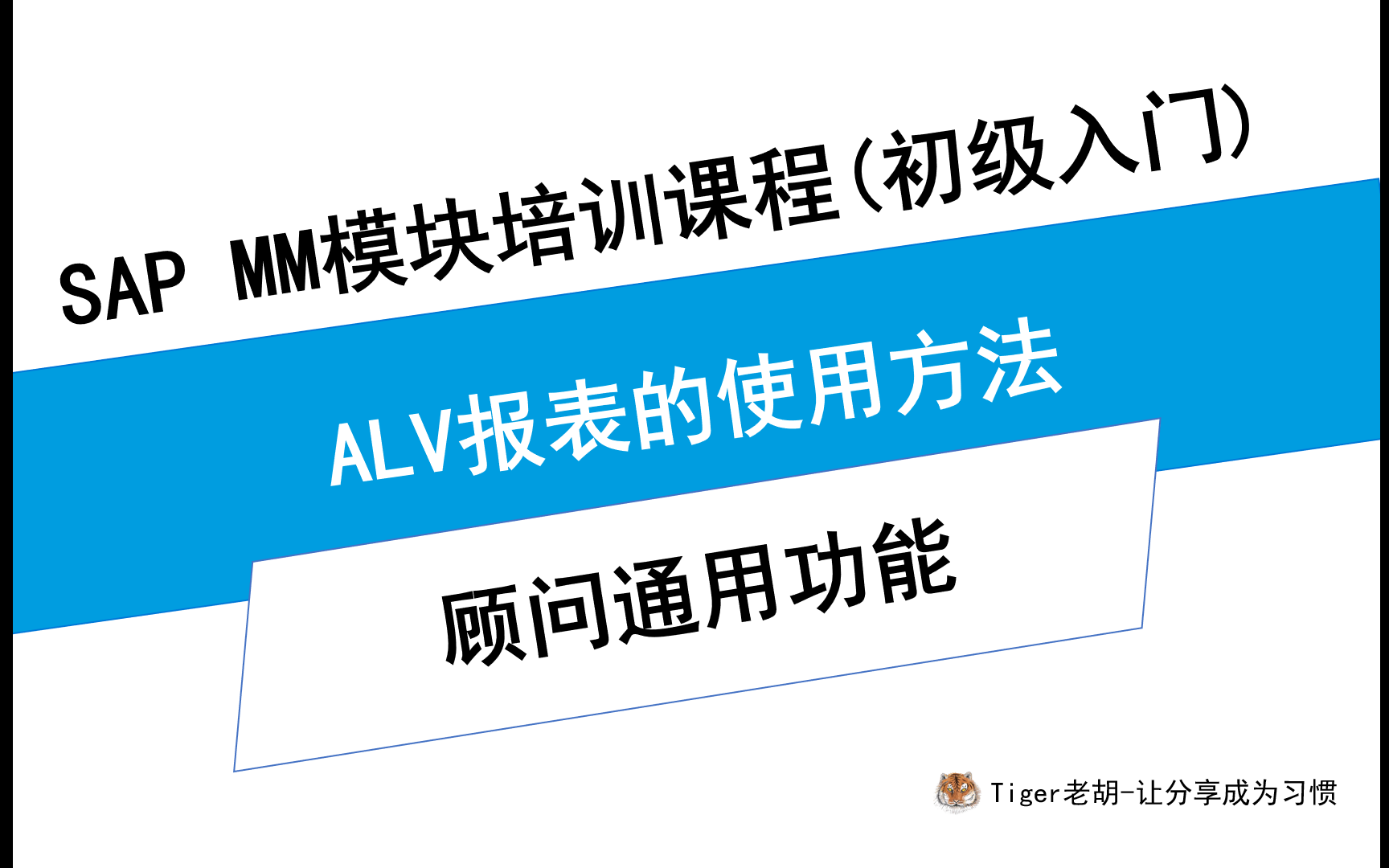 SAP 聊聊初级MM顾问 ALV报表的使用方法哔哩哔哩bilibili